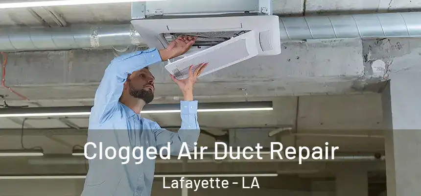  Clogged Air Duct Repair Lafayette - LA